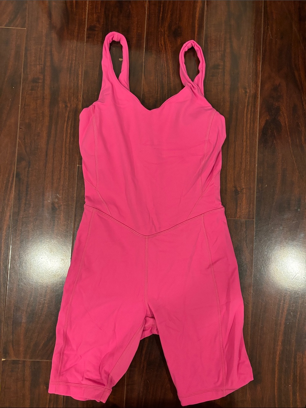 Lululemon active romper hot pink